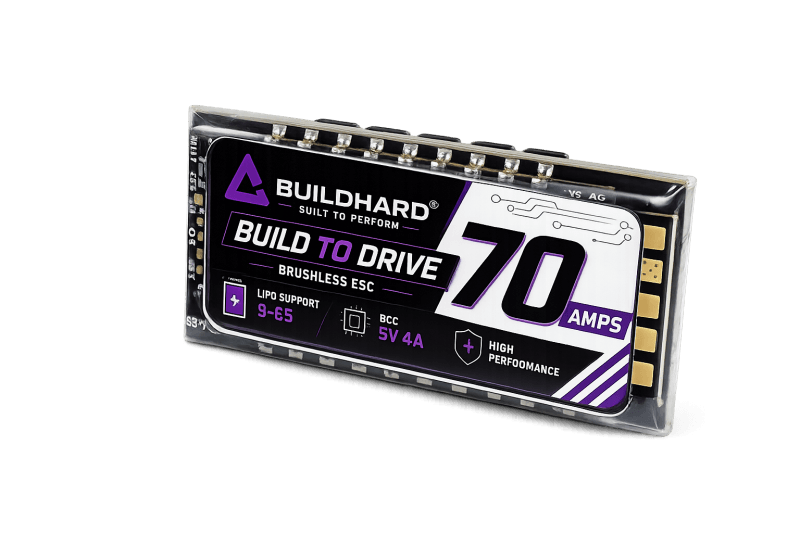 Built to drive AM32 ESC V2.5 70A Current 3-6S 7-26V Electronic Module 32-bit Main Control for Drone RC Model Aircraft